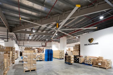 Ideal Industrial Ceiling Fan Size for Warehouses or Commercial Spaces