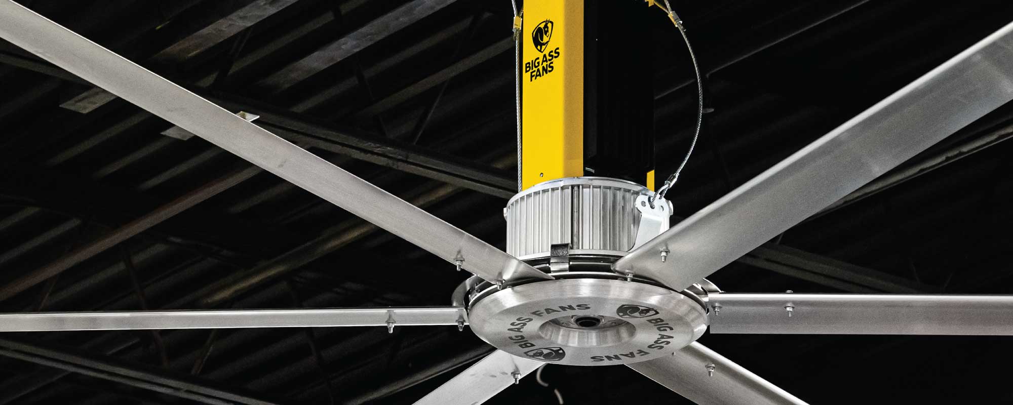 large warehouse ceiling fans
